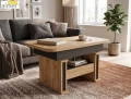 Mała Ława L24 z Szufladą Podnoszona Rozkładana 100(+40)x60 w.60(+15) Ławostół Stolik