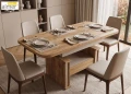 Mała Ława L24 z Szufladą Podnoszona Rozkładana 100(+40)x60 w.60(+15) Ławostół Stolik