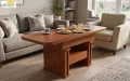 Mała Ława L24 z Szufladą Podnoszona Rozkładana 100(+40)x60 w.60(+15) Ławostół Stolik