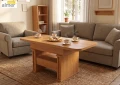 Mała Ława L24 z Szufladą Podnoszona Rozkładana 100(+40)x60 w.60(+15) Ławostół Stolik