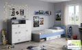 Komoda dla dzieci BLUE Y5 90x40 cm, wysokość 100 cm – nowoczesna komoda młodzieżowa z opcjonalnym systemem cichego domyku 