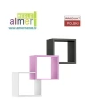 PINK YP6 półka wisząca młodzieżowa 75x22 w.75 