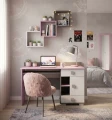 PINK YP6 półka wisząca młodzieżowa 75x22 w.75 