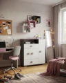 PINK YP6 półka wisząca młodzieżowa 75x22 w.75 