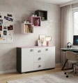 PINK YP6 półka wisząca młodzieżowa 75x22 w.75 