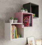 PINK YP6 półka wisząca młodzieżowa 75x22 w.75 