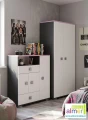 Szafa młodzieżowa PINK Y23 do pokoju nastolatki 90x53 wys. 190 cm