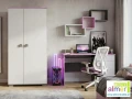 Szafa młodzieżowa PINK Y23 do pokoju nastolatki 90x53 wys. 190 cm