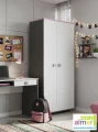 Szafa młodzieżowa PINK Y23 do pokoju nastolatki 90x53 wys. 190 cm