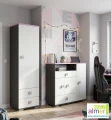 Szafa młodzieżowa PINK Y2 50x40 cm, wys. 190 cm – nowoczesna i pojemna