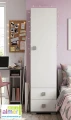 Szafa młodzieżowa PINK Y2 50x40 cm, wys. 190 cm – nowoczesna i pojemna