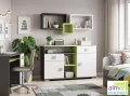 GREEN YP3 – Półka wisząca do pokoju młodzieżowego 115x53