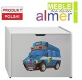 POLICJA 8 - N19 skrzynia dziecięca 80x50 w.60 