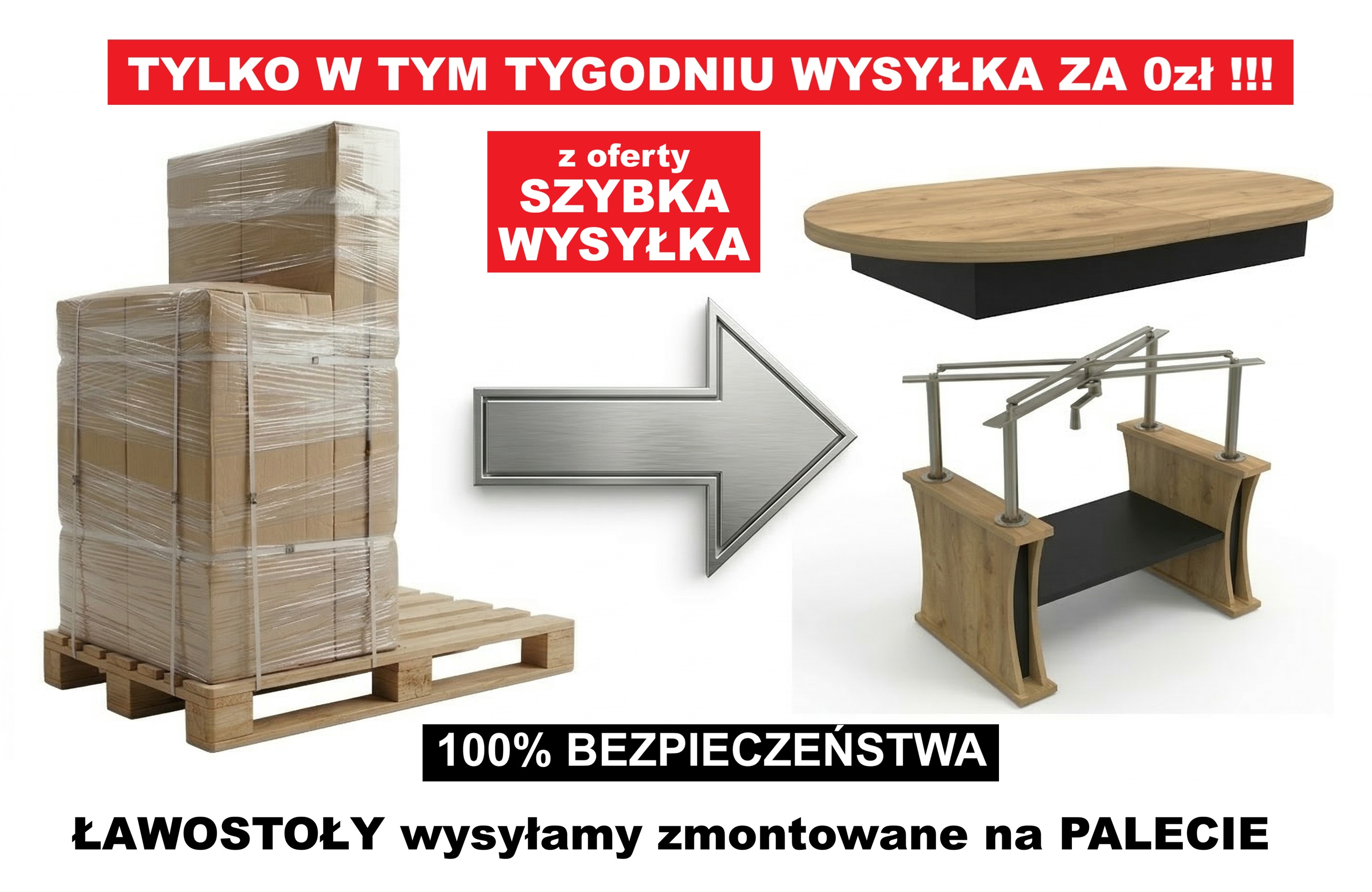 lawostoly rozkladane w 24 godziny
